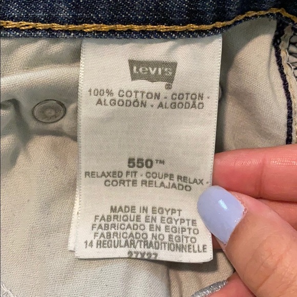 Levi’s 550 Vintage Relaxed Fit Jeans - Picture 9 of 9